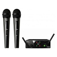 AKG WMS40 Mini2 Vocal Set BD US45AC - вок. радиосис (660.7/662.3МГц)c двумя ручными передатчиками купить