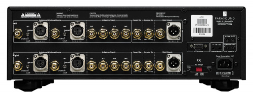 Стерео предусилитель Parasound JC2 BP black купить фото 3
