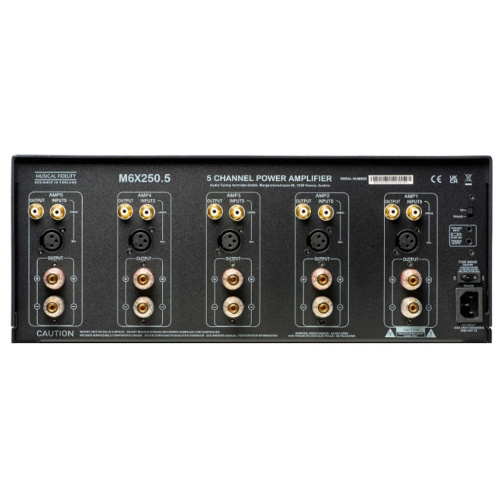 Усилитель мощности Musical Fidelity M6x 250.5 black купить фото 2