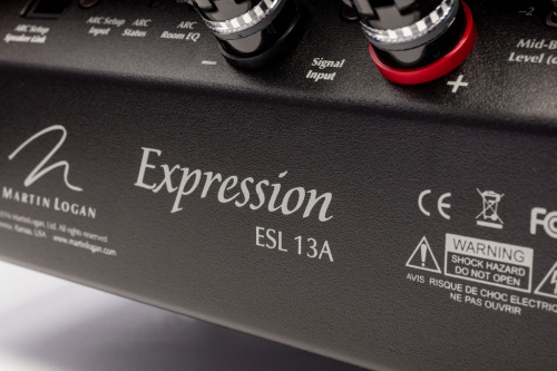 Напольная акустика с Электростатичесиким излучателем  Martin Logan Expression ESL 13A Gloss Black купить фото 8