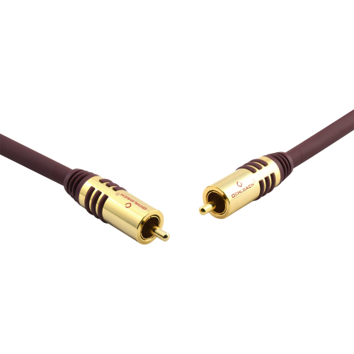 Сабвуферный кабель  Oehlbach PERFORMANCE NF Sub-cable cinch/cinch, 2 0m mono red, D1C20532 купить фото 2