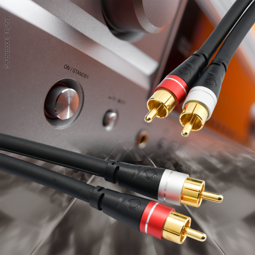 Межкомпонентный кабель  Oehlbach EXCELLENCE Select Audio Link, Audio cable Cinch 2,0m bw, D1C33144 купить фото 4
