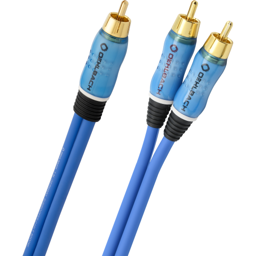 Сабвуферный кабель  Oehlbach PERFORMANCE BOOOM! Y-Adapter cable, 10m blue, D1C22710 купить