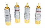 Комплект разъемов Ricable Custom RCA Hi-End (4 шт.)