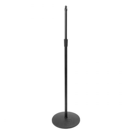 OnStage MS9212 - микрофонная стойка, прямая, круглое основание, регулируемая высота,черная купить