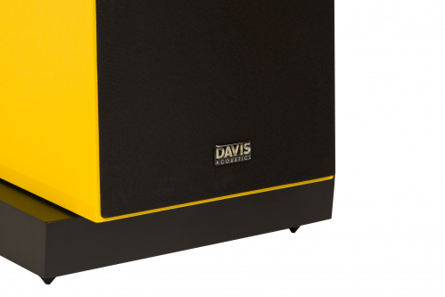 Напольная акустика Davis Acoustics Courbet 8 Yellow Gloss купить фото 2