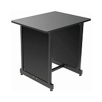 OnStage WSR7500B - рэк- стол 12U стальной каркас, ламинированные панели, колеса ( цвет черный ) купить