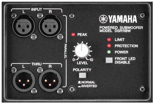Активный сабвуфер Yamaha DSR118W купить фото 4