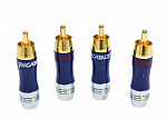 Комплект разъемов Ricable Custom RCA Hi-Fi (4 шт.)