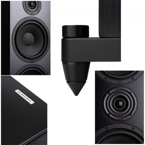 Напольная АС Heco Aurora XT 700 Black / Walnut купить фото 4