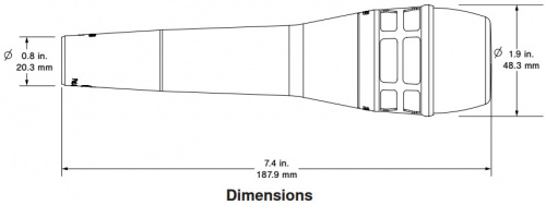 Динамический микрофон Shure KSM8/B купить фото 6