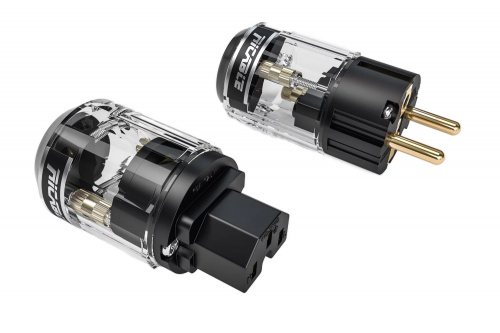 Комплект разъемов Ricable Custom Power USP Hi-Fi Schuko + IEC Power Connector Kit купить