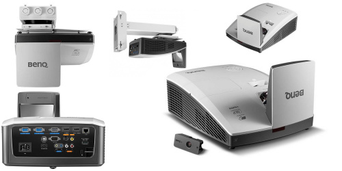 Ультракороткофокусный проектор BenQ MW855UST+ купить